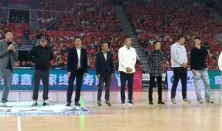 易建联球衣退役仪式